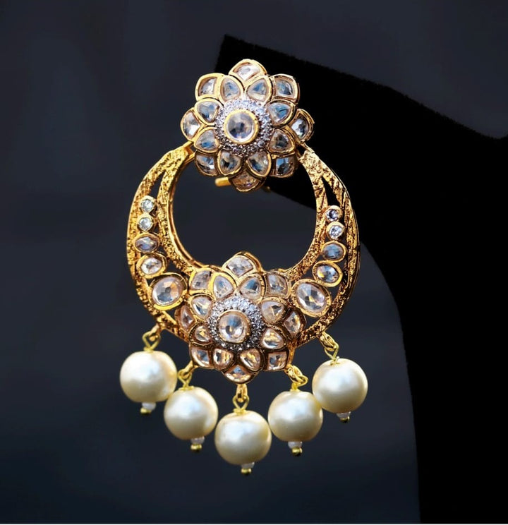 Mukesh Chandbali Earrings of Jewels by RF