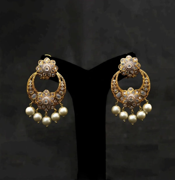 Mukesh Chandbali Earrings of Jewels by RF