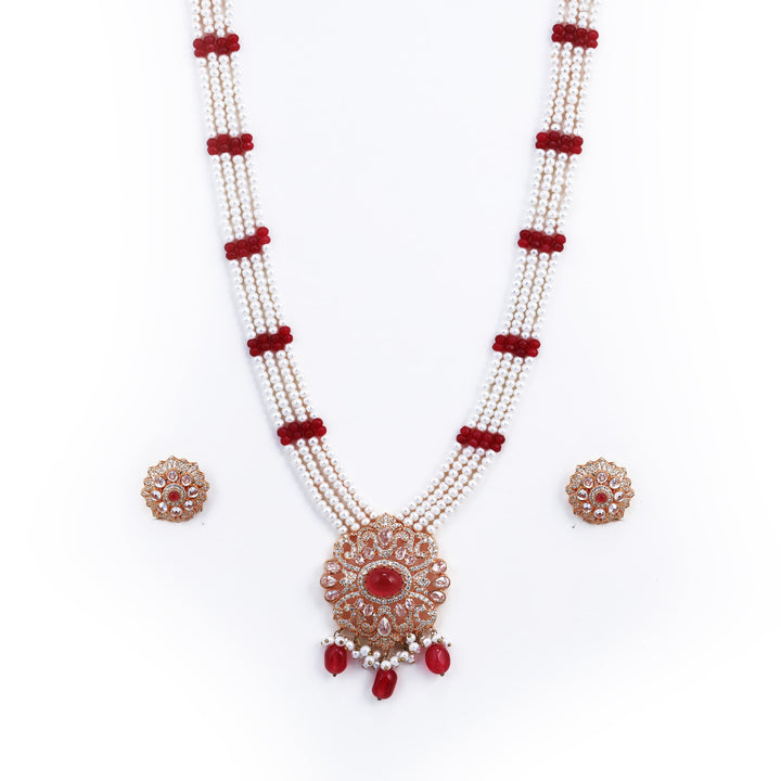 Pink Tourmaline Pendant of Jewels by RF
