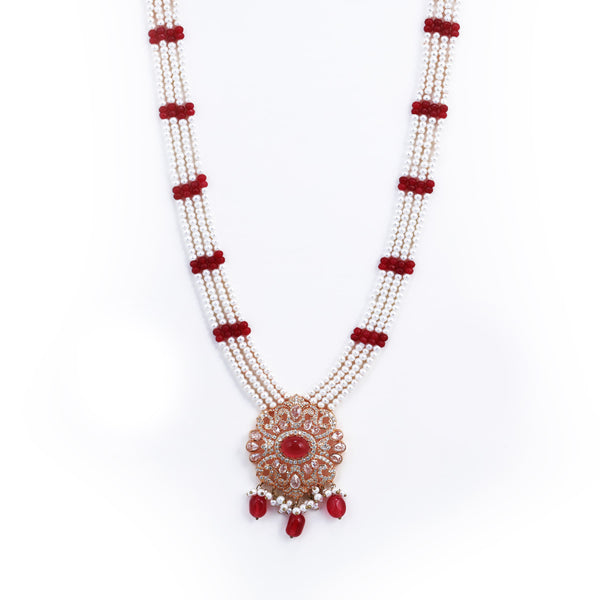 Pink Tourmaline Pendant of Jewels by RF