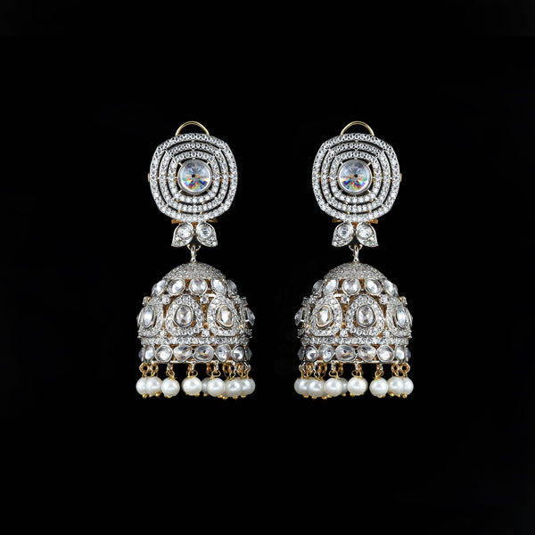 SILVER JHUMKAY