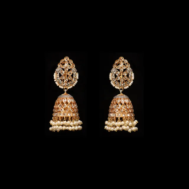 Kaiserya Jhumkas by Jewels by RF