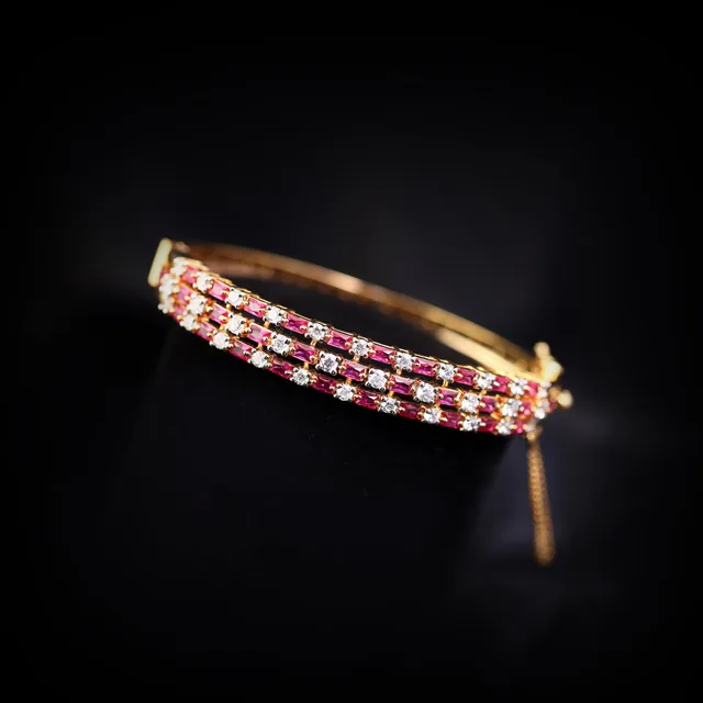 Rose Ruby Bracelet by Jewels by RF