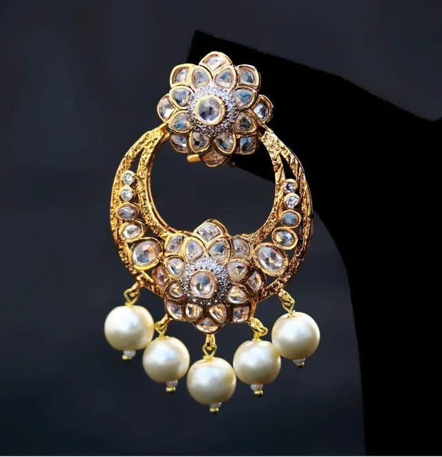 Mukesh Chandbali by Jewels by RF, view 3