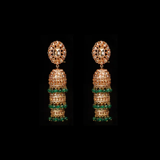 Jaipur Jhumkas by Jewels by RF