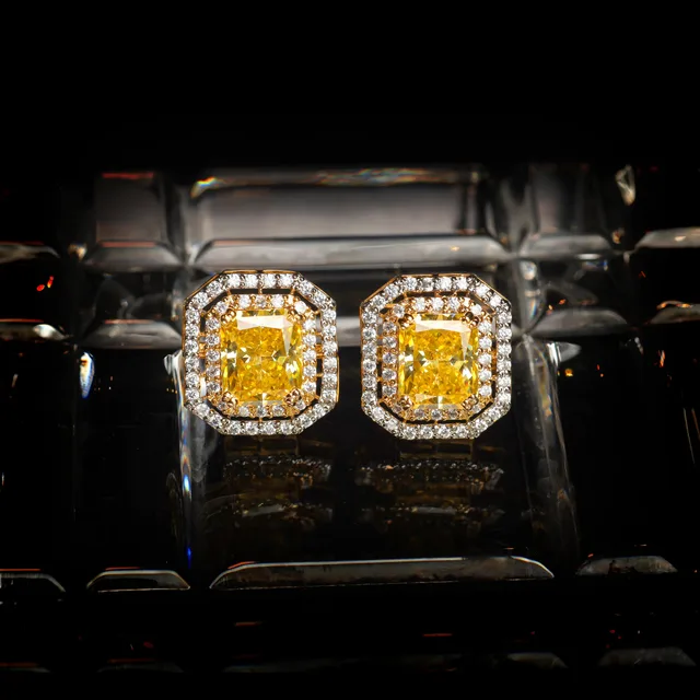 Topaz Studs by Jewels by RF, view 3