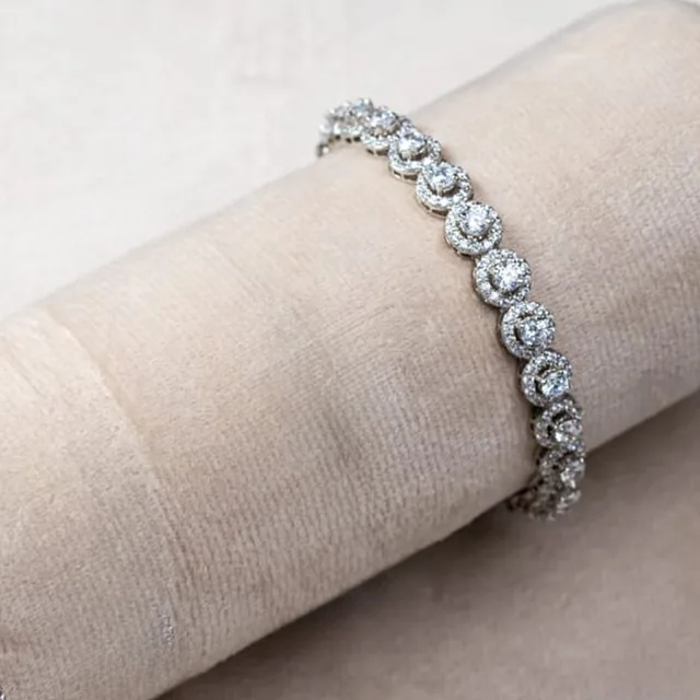 Zircon Bangle by Jewels by RF