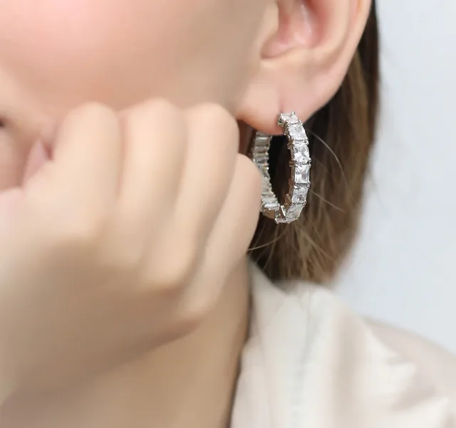 Classic Hoops by Jewels by RF, view 3
