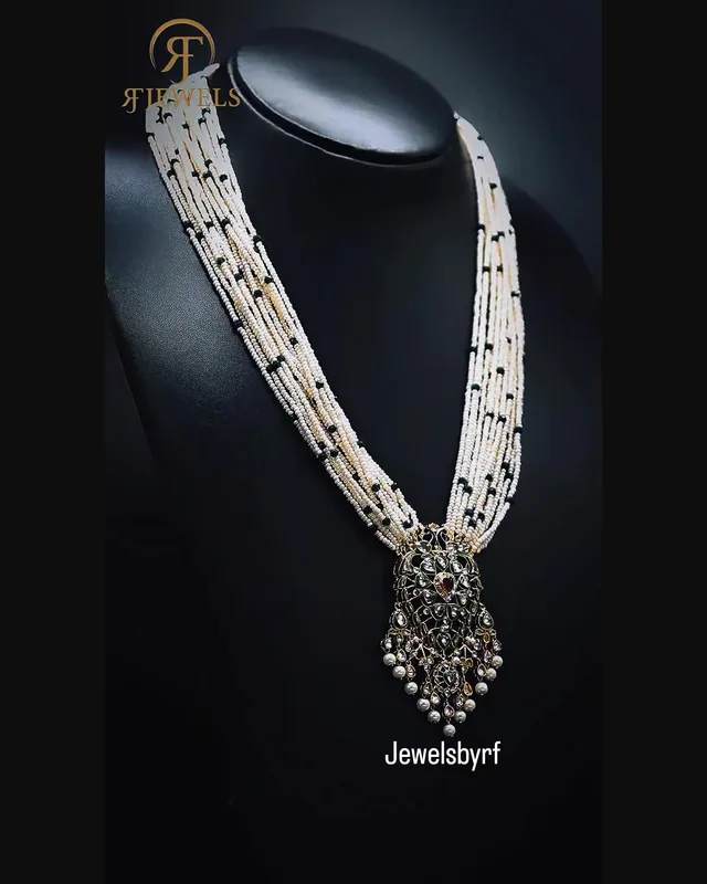 Mayuri Mala Haar by RF Jewels, view 2