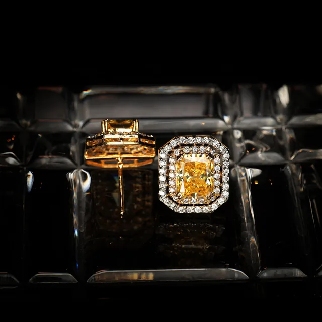 Topaz Studs by Jewels by RF, view 4