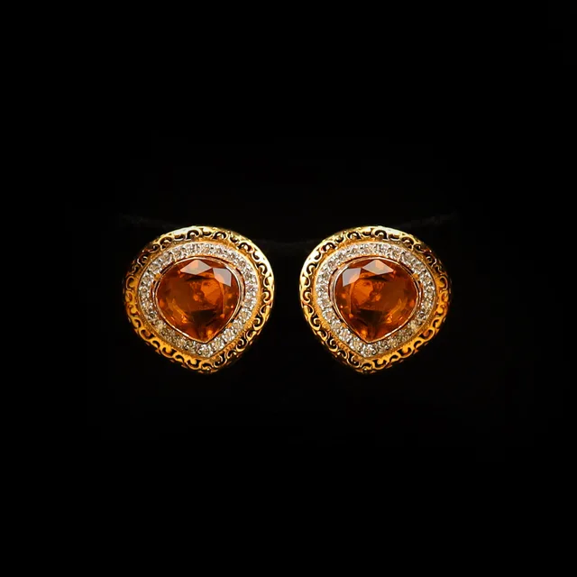 Citrine Halo by Jewels by RF