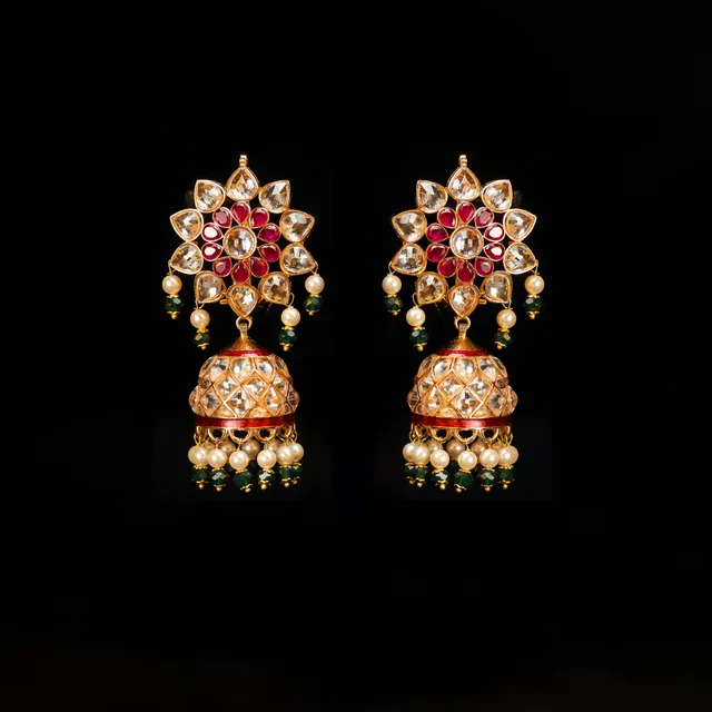 Sitara Jhumkas by Jewels by RF