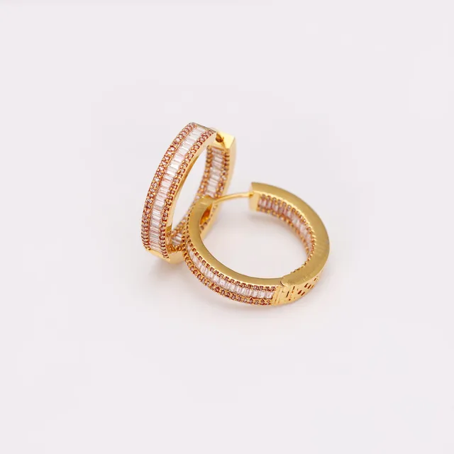 Rose Gold Hoops by Jewels by RF