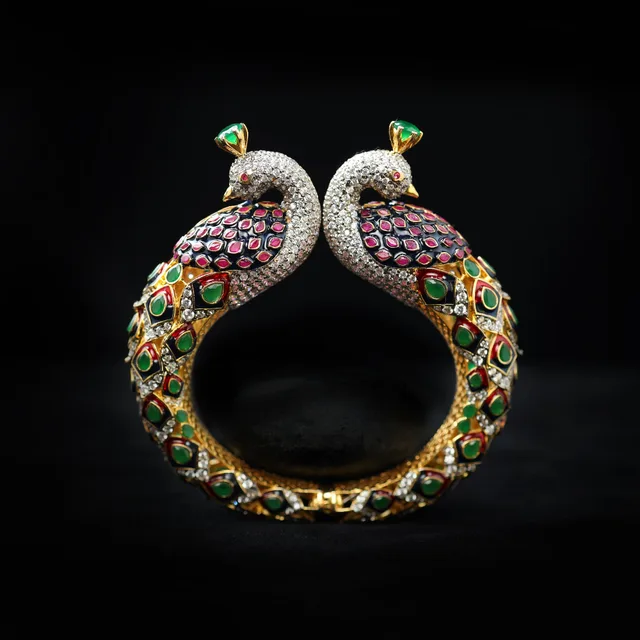 Garden Peacocks by Jewels by RF