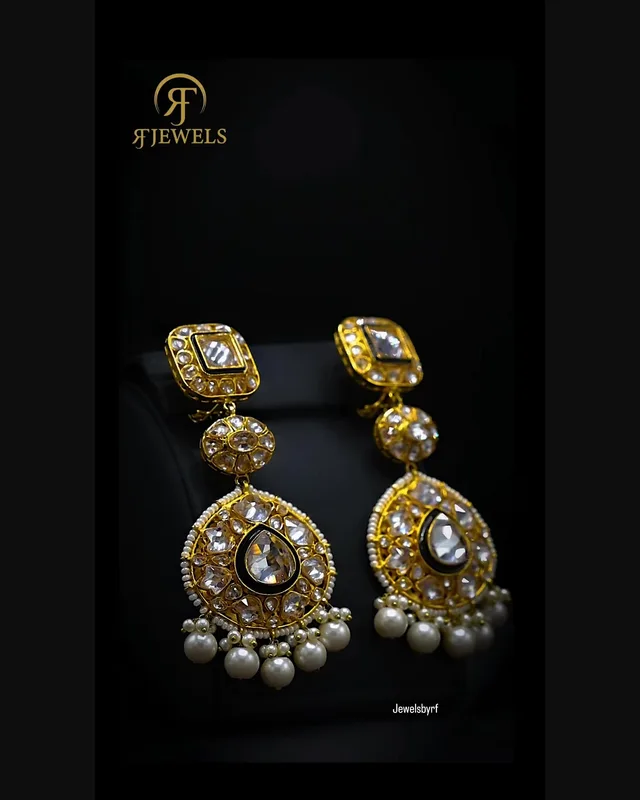 Maharani Magar Earrings by RF Jewels, view 2