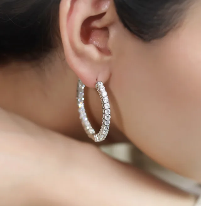 Classic Hoops by Jewels by RF